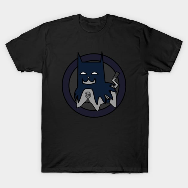 Cute Batcat | Night Cat | Superhero Cat | Kitty | Kitten T-Shirt by DepicSpirit